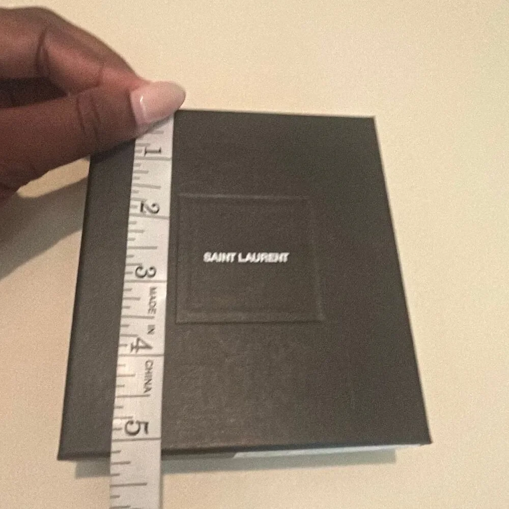 Saint Laurent Small Gift Box & Dust Bag Black Storage Minimalist Luxury Display